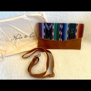 Nena and Co Date Night Clutch in Rosemary